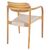 ΠΟΛΥΘΡΟΝΑ OSLO HM9636.07 ΞΥΛΟ TEAK ΦΥΣΙΚΟ & ΜΠΕΖ ΣΧΟΙΝΙ 55x54x80Yεκ. - ΚΑΡΕΚΛΕΣ - ΠΟΛΥΘΡΟΝΕΣ ΕΣ. στο Milonadakis.gr