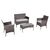 ΣΕΤ ΣΑΛΟΝΙ 4ΤΜΧ STASIA HM6089.02 ΣΥΝΘ.RATTAN ΓΚΡΙ-ΜΠΕΖ ΜΑΞΙΛΑΡΙΑ - ΣΕΤ ΣΑΛΟΝΙΑ στο Milonadakis.gr