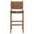 ΣΚΑΜΠΟ ΜΠΑΡ WALTER HM9841 ΞΥΛO TEAK ΣΕ ΦΥΣΙΚΟ-ΨΑΘΑ 46x55x105Υ εκ. - ΣΚΑΜΠΟ ΜΠΑΡ στο Milonadakis.gr