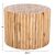 ΤΡΑΠΕΖΙ ΣΑΛΟΝΙΟΥ ΣΤΡΟΓΓΥΛΟ COOTER HM9864 ΚΛΑΔΙΑ TEAK-ΦΥΣΙΚΟ Φ60,5x46Υεκ. - ΤΡΑΠΕΖΑΚΙΑ ΣΑΛΟΝΙΟΥ στο Milonadakis.gr