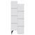 Ντουλάπι-στήλη Romane pakoworld λευκό 62.2x37.4x155.4εκ - ΝΤΟΥΛΑΠΙΑ - ΠΑΠΟΥΤΣΟΘΗΚΕΣ στο Milonadakis.gr