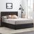 ΚΡΕΒΑΤΙ ΜΕΛΑΜΙΝΗΣ CAPRI HM599.11 ΜΕ 2ΣΥΡΤΑΡΙΑ-WENGE- ΓΙΑ ΣΤΡΩΜΑ 140x200εκ. - ΚΡΕΒΑΤΙΑ στο Milonadakis.gr