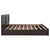 ΚΡΕΒΑΤΙ ΜΕΛΑΜΙΝΗΣ CAPRI HM599.11 ΜΕ 2ΣΥΡΤΑΡΙΑ-WENGE- ΓΙΑ ΣΤΡΩΜΑ 140x200εκ. - ΚΡΕΒΑΤΙΑ στο Milonadakis.gr