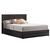 ΚΡΕΒΑΤΙ ΜΕΛΑΜΙΝΗΣ CAPRI HM599.11 ΜΕ 2ΣΥΡΤΑΡΙΑ-WENGE- ΓΙΑ ΣΤΡΩΜΑ 140x200εκ. - ΚΡΕΒΑΤΙΑ στο Milonadakis.gr