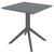 PARIS DARK GREY 70X70X74εκ. ΤΡΑΠΕΖΙ ΠΟΛ/ΝΙΟΥ - ΤΡΑΠΕΖΙΑ ΕΞ. ΧΩΡΟΥ στο Milonadakis.gr