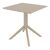 PARIS TAUPE 70X70X74εκ. ΤΡΑΠΕΖΙ ΠΟΛ/ΝΙΟΥ - ΤΡΑΠΕΖΙΑ ΕΞ. ΧΩΡΟΥ στο Milonadakis.gr
