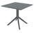 PARIS DARK GREY 80X80X74εκ. ΤΡΑΠΕΖΙ ΠΟΛ/ΝΙΟΥ - ΤΡΑΠΕΖΙΑ ΕΞ. ΧΩΡΟΥ στο Milonadakis.gr