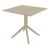 PARIS TAUPE 80X80X74εκ. ΤΡΑΠΕΖΙ ΠΟΛ/ΝΙΟΥ - ΤΡΑΠΕΖΙΑ ΕΞ. ΧΩΡΟΥ στο Milonadakis.gr
