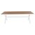 ΤΡΑΠΕΖΙ ΑΛΟΥΜΙΝΙΟΥ ΟΡΘΟΓΩΝΙΟ TAWNEE HM6039.02 ΛΕΥΚΟ-POLYWOOD ΦΥΣΙΚΟ 219,5x89,5x73Υ - ΤΡΑΠΕΖΙΑ ΕΞ. ΧΩΡΟΥ στο Milonadakis.gr