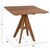 ΤΡΑΠΕΖΙ LEO HM9622.11 ΤΕΤΡΑΓΩΝΟ ΜΑΣΙΦ ΞΥΛΟ ΤΕΑΚ 80X80x75Υεκ. - ΤΡΑΠΕΖΙΑ ΕΞ. ΧΩΡΟΥ στο Milonadakis.gr
