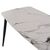ΤΡΑΠΕΖΙ RAVEN HM9854.01 ΚΕΡΑΜΙΚΟ TOP ΛΕΥΚΟ ΜΑΡΜΑΡΟ-ΜΑΥΡΟ ΜΕΤΑΛΛΟ 117,5x67,5x76Υεκ. - ΤΡΑΠΕΖΙΑ ΚΟΥΖΙΝΑΣ στο Milonadakis.gr