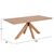 ΤΡΑΠΕΖΙ PAOLO HM9853 MDF ΜΕ ΚΑΠΛΑΜΑ ΦΡΑΞΙΝΟΥ-ΠΟΔΙΑ RUBBERWOOD-ΦΥΣΙΚΟ 180x90x75Yεκ - ΤΡΑΠΕΖΙΑ ΚΟΥΖΙΝΑΣ στο Milonadakis.gr