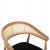 ΠΟΛΥΘΡΟΝΑ KOMODUS HM18012.02 ΞΥΛΟ ΟΞΙΑΣ-RATTAN-ΥΦΑΣΜΑ ΣΕ ΜΑΥΡΟ 55x49x80Υεκ. - ΚΑΡΕΚΛΕΣ - ΠΟΛΥΘΡΟΝΕΣ ΕΣ. στο Milonadakis.gr
