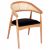 ΠΟΛΥΘΡΟΝΑ KOMODUS HM18012.02 ΞΥΛΟ ΟΞΙΑΣ-RATTAN-ΥΦΑΣΜΑ ΣΕ ΜΑΥΡΟ 55x49x80Υεκ. - ΚΑΡΕΚΛΕΣ - ΠΟΛΥΘΡΟΝΕΣ ΕΣ. στο Milonadakis.gr