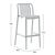 ΣΚΑΜΠΟ BAR ΠΟΛΥΠΡΟΠΥΛΕΝΙΟΥ CONVEE HM6098.01 ΛΕΥΚΟ 38,5x49,5x102Υεκ. - ΣΚΑΜΠΩ στο Milonadakis.gr