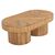 ΤΡΑΠΕΖΙ ΣΑΛΟΝΙΟΥ GATSBY ΟΒΑΛ TOP HM9870 RATTAN ΧΡΩΜΑ ΦΥΣΙΚΟ 110x59x39Υεκ. - ΤΡΑΠΕΖΑΚΙΑ ΣΑΛΟΝΙΟΥ στο Milonadakis.gr