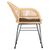 ΠΟΛΥΘΡΟΝΑ ΜΕ ΜΑΞΙΛΑΡΙ ΜΕΤΑΛΛΙΚΗ ALLEGRA HM5450.31 ΜΕ WICKER ΜΠΕΖ 58x59x82Υ - ΚΑΡΕΚΛΕΣ - ΠΟΛΥΘΡΟΝΕΣ στο Milonadakis.gr