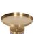 ΒΟΗΘΗΤΙΚΟ ΤΡΑΠΕΖΑΚΙ HAILEY HM9729 ΜΩΒ ΓΥΑΛΙ-ΧΡΥΣΟ ΜΕΤΑΛΛΟ Φ39,5x45Υεκ - ΒΟΗΘΗΤΙΚΑ ΤΡΑΠΕΖΑΚΙΑ στο Milonadakis.gr