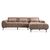 ΚΑΝΑΠΕΣ ΔΕΞΙΑ ΓΩΝΙΑ DIVYA HM3267.01R ΣΥΝΘ.SUEDE ΑΝΟΙΧΤΟ ΚΑΦΕ 264x175x99Υεκ. - ΚΑΝΑΠΕΔΕΣ-ΣΑΛΟΝΙΑ στο Milonadakis.gr