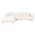 ΚΑΝΑΠΕΣ ΓΩΝΙΑ (ΑΡΙΣΤΕΡΗ) BRICKEN HM3275.02L ΛΕΥΚΟ ΥΦΑΣΜΑ 110-282x98-160x72Υεκ. - ΚΑΝΑΠΕΔΕΣ-ΣΑΛΟΝΙΑ στο Milonadakis.gr