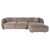 ΚΑΝΑΠΕΣ ΓΩΝΙΑ (ΔΕΞΙΑ) TREAT HM3277.02R ΣΚΟΥΡΟ ΜΠΕΖ ΥΦΑΣΜΑ 270x163x74Υεκ. - ΚΑΝΑΠΕΔΕΣ-ΣΑΛΟΝΙΑ στο Milonadakis.gr