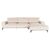 ΚΑΝΑΠΕΣ ΓΩΝΙΑ (ΔΕΞΙΑ) NOA HM3278.01R ΕΚΡΟΥ ΥΦΑΣΜΑ 288x90-157x67-80Υεκ. - ΚΑΝΑΠΕΔΕΣ-ΣΑΛΟΝΙΑ στο Milonadakis.gr