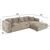 ΚΑΝΑΠΕΣ ΓΩΝΙΑ BRICKEN HM3275.01R ΜΠΕΖ ΥΦΑΣΜΑ 110-282x98-160x72Υεκ. - ΚΑΝΑΠΕΔΕΣ-ΣΑΛΟΝΙΑ στο Milonadakis.gr