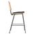 ΣΚΑΜΠΟ ΜΕΣ.ΥΨΟΥΣ ALLEGRA HM5644.11 ΜΕΤΑΛΛΟ&ΜΑΞΙΛΑΡΙ ΜΑΥΡΟ-WICKER ΜΠΕΖ 53x56x107Υεκ. - ΣΚΑΜΠΩ στο Milonadakis.gr