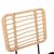 ΣΚΑΜΠΟ ΜΕΣ.ΥΨΟΥΣ ALLEGRA HM5644.11 ΜΕΤΑΛΛΟ&ΜΑΞΙΛΑΡΙ ΜΑΥΡΟ-WICKER ΜΠΕΖ 53x56x107Υεκ. - ΣΚΑΜΠΩ στο Milonadakis.gr