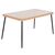 ΤΡΑΠΕΖΙ ΟΡΘΟΓΩΝΙΟ ALLEGRA HM5537.11 ΜΕΤΑΛ.ΜΑΥΡΟ-P.E. RATTAN ΦΥΣΙΚΟ 139,5x79,5x73Υεκ. - ΤΡΑΠΕΖΙΑ ΕΞ. ΧΩΡΟΥ στο Milonadakis.gr