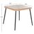 ΤΡΑΠΕΖΙ ΤΕΤΡΑΓΩΝΟ ALLEGRA HM5536.11 ΜΕΤΑΛ.ΜΑΥΡΟ-P.E. RATTAN ΦΥΣΙΚΟ 79,5x79,5x72,5Υεκ - ΤΡΑΠΕΖΙΑ ΕΞ. ΧΩΡΟΥ στο Milonadakis.gr