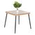 ΤΡΑΠΕΖΙ ΤΕΤΡΑΓΩΝΟ ALLEGRA HM5536.11 ΜΕΤΑΛ.ΜΑΥΡΟ-P.E. RATTAN ΦΥΣΙΚΟ 79,5x79,5x72,5Υεκ - ΤΡΑΠΕΖΙΑ ΕΞ. ΧΩΡΟΥ στο Milonadakis.gr