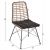 ΚΑΡΕΚΛΑ ΜΕΤΑΛΛΙΚΗ ALLEGRA HM5691.11 WICKER ΜΠΕΖ-ΜΑΥΡΟ 51x54x84Υεκ. - ΚΑΡΕΚΛΕΣ - ΠΟΛΥΘΡΟΝΕΣ στο Milonadakis.gr