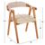 ΠΟΛΥΘΡΟΝΑ RIMINI HM9867.07 ΞΥΛΟ TEAK ΦΥΣΙΚΟ-ΜΠΕΖ ΣΧΟΙΝΙ & PU ΚΑΘΙΣΜΑ 60x61x75,5Υεκ. - ΚΑΡΕΚΛΕΣ - ΠΟΛΥΘΡΟΝΕΣ ΕΣ. στο Milonadakis.gr