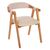 ΠΟΛΥΘΡΟΝΑ RIMINI HM9867.07 ΞΥΛΟ TEAK ΦΥΣΙΚΟ-ΜΠΕΖ ΣΧΟΙΝΙ & PU ΚΑΘΙΣΜΑ 60x61x75,5Υεκ. - ΚΑΡΕΚΛΕΣ - ΠΟΛΥΘΡΟΝΕΣ ΕΣ. στο Milonadakis.gr
