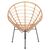 ΠΟΛΥΘΡΟΝΑ ΤΥΠΟΥ ΦΩΛΙΑ ΜΕΤΑΛΛΙΚΗ ALLEGRA HM5458.11 ΜΕ WICKER ΜΠΕΖ 73x78x88Υεκ. - ΚΑΡΕΚΛΕΣ - ΠΟΛΥΘΡΟΝΕΣ στο Milonadakis.gr