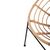 ΠΟΛΥΘΡΟΝΑ ΤΥΠΟΥ ΦΩΛΙΑ ΜΕΤΑΛΛΙΚΗ ALLEGRA HM5458.11 ΜΕ WICKER ΜΠΕΖ 73x78x88Υεκ. - ΚΑΡΕΚΛΕΣ - ΠΟΛΥΘΡΟΝΕΣ στο Milonadakis.gr