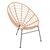 ΠΟΛΥΘΡΟΝΑ ΤΥΠΟΥ ΦΩΛΙΑ ΜΕΤΑΛΛΙΚΗ ALLEGRA HM5458.11 ΜΕ WICKER ΜΠΕΖ 73x78x88Υεκ. - ΚΑΡΕΚΛΕΣ - ΠΟΛΥΘΡΟΝΕΣ στο Milonadakis.gr