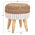 ΣΚΑΜΠΟ BEAM HM7827.01 ΞΥΛΟ ΤΕΑΚ ΚΑΙ SEAGRASS ΣΕ ΦΥΣΙΚΟ & ΛΕΥΚΟ Φ42x46Yεκ. - ΠΟΥΦ - ΣΚΑΜΠΟ - ΜΠΑΟΥΛΟ στο Milonadakis.gr