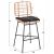 ΣΚΑΜΠΟ ΜΠΑΡ ΜΕΣ.ΥΨΟΥΣ ALLEGRA HM5709.11 ΜΕΤΑΛΛΟ&ΜΑΞΙΛΑΡΙ ΜΑΥΡΟ-WICKER ΜΠΕΖ 46x46x99Υεκ - ΣΚΑΜΠΩ στο Milonadakis.gr
