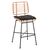 ΣΚΑΜΠΟ ΜΠΑΡ ΜΕΣ.ΥΨΟΥΣ ALLEGRA HM5709.11 ΜΕΤΑΛΛΟ&ΜΑΞΙΛΑΡΙ ΜΑΥΡΟ-WICKER ΜΠΕΖ 46x46x99Υεκ - ΣΚΑΜΠΩ στο Milonadakis.gr
