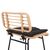 ΣΚΑΜΠΟ ΜΠΑΡ ΨΗΛΟ ALLEGRA HM5708.11 ΜΕΤΑΛΛΟ&ΜΑΞΙΛΑΡΙ ΜΑΥΡΟ-WICKER ΜΠΕΖ 48x49x99,5Υεκ. - ΣΚΑΜΠΩ στο Milonadakis.gr