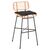 ΣΚΑΜΠΟ ΜΠΑΡ ΨΗΛΟ ALLEGRA HM5708.11 ΜΕΤΑΛΛΟ&ΜΑΞΙΛΑΡΙ ΜΑΥΡΟ-WICKER ΜΠΕΖ 48x49x99,5Υεκ. - ΣΚΑΜΠΩ στο Milonadakis.gr