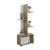 ΒΙΒΛΙΟΘΗΚΗ TRIVIO HM18195.03 ΜΕΛΑΜΙΝΗ ΣΕ ΛΕΥΚΟ-ATLANTIS GREEN 50x25x127Υεκ. - ΒΙΒΛΙΟΘΗΚΕΣ στο Milonadakis.gr