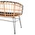 ΠΑΓΚΑΚΙ ΔΙΘΕΣΙΟ ALLEGRA HM5692.11 P.E.RATTAN ΜΠΕΖ-ΜΑΥΡΟΣ ΜΕΤΑΛ.ΣΚΕΛΕΤΟΣ 125x60x77Υεκ - ΠΑΓΚΑΚΙΑ στο Milonadakis.gr
