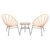 ΣΕΤ ΕΞΩΤΕΡΙΚΟΥ ΧΩΡΟΥ 3ΤΜΧ ALLEGRA HM21047.11 ΜΠΕΖ ΣΥΝΘ.RATTAN-ΜΕΤΑΛΛΟ ΣΕ ΜΑΥΡΟ - ΣΕΤ ΤΡΑΠΕΖΑΡΙΕΣ στο Milonadakis.gr