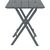 HELEN DARK GREY 60Χ60X74εκ. ΤΡΑΠΕΖΙ ΠΤΥΣ/ΝΟ ΠΟΛ/ΝΙΟΥ - ΤΡΑΠΕΖΙΑ ΕΞ. ΧΩΡΟΥ στο Milonadakis.gr