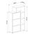 ΠΑΠΟΥΤΣΟΘΗΚΗ ROBBEN HM18189.01 ΜΕΛΑΜΙΝΗ ΣΕ ΛΕΥΚΟ 90x30x143Υεκ. - ΝΤΟΥΛΑΠΙΑ - ΠΑΠΟΥΤΣΟΘΗΚΕΣ στο Milonadakis.gr