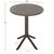 ΤΡΑΠΕΖΙ ΠΟΛΥΠΡΟΠΥΛΕΝΙΟΥ ΣΤΡΟΓΓΥΛΟ TERRIN HM6124.15 OLIVE GREEN Φ60x75Υεκ. - ΤΡΑΠΕΖΙΑ ΕΞ. ΧΩΡΟΥ στο Milonadakis.gr