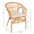 ΠΟΛΥΘΡΟΝΑ DAMPAR HM9929.04 RATTAN ΣΕ ΦΥΣΙΚΟ-ΛΕΥΚΟ ΜΑΞΙΛΑΡΙ 59x61x80Υεκ. - ΚΑΡΕΚΛΕΣ - ΠΟΛΥΘΡΟΝΕΣ στο Milonadakis.gr